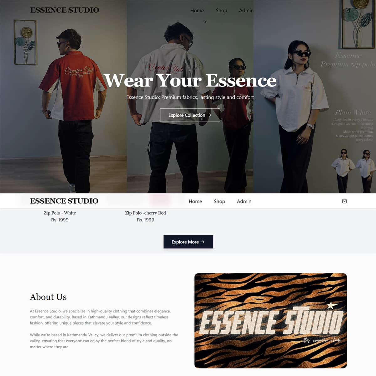 Ecommerce Website